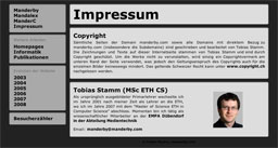 Version 1.1 vom Impressum